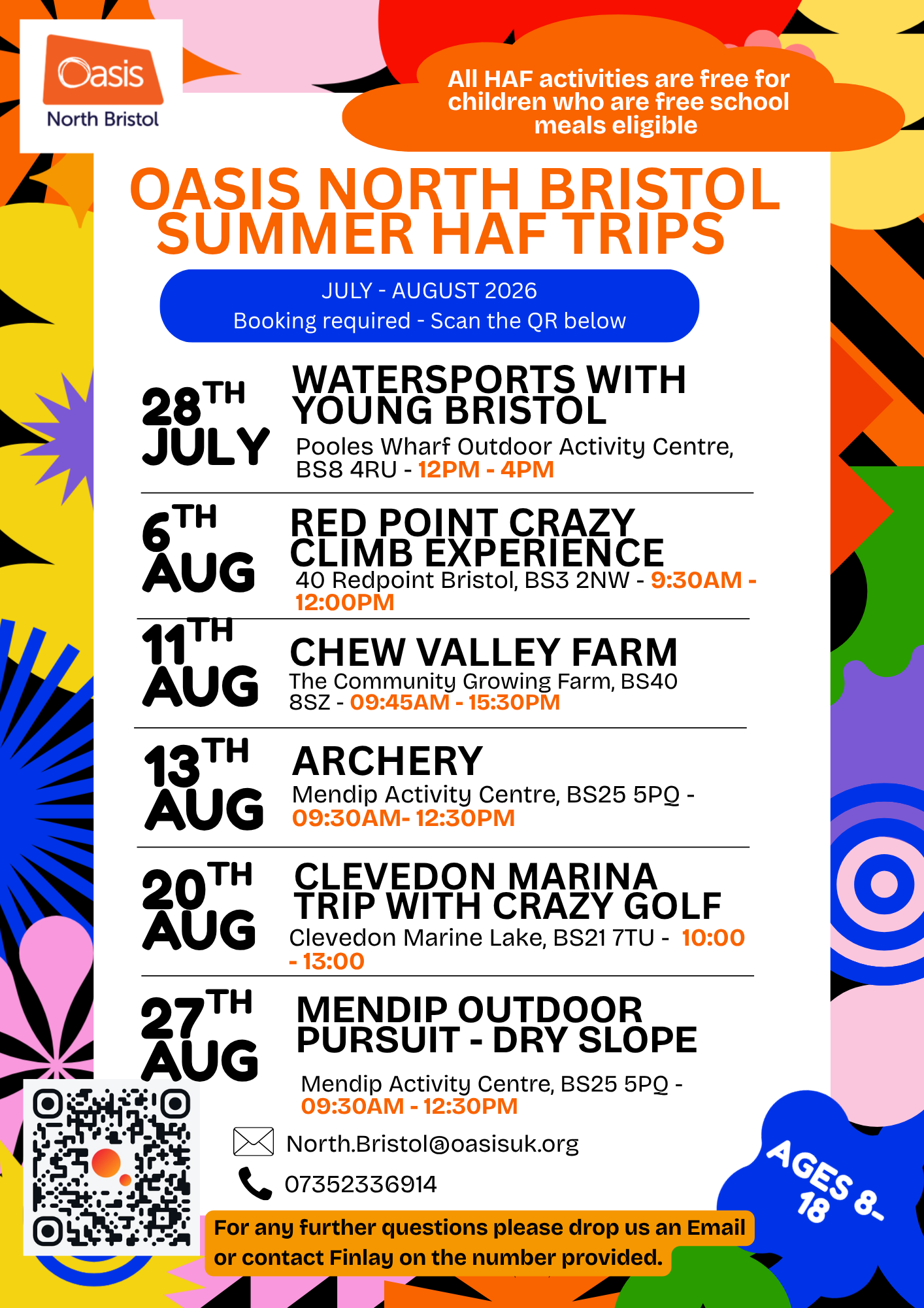 Summer HAF trips