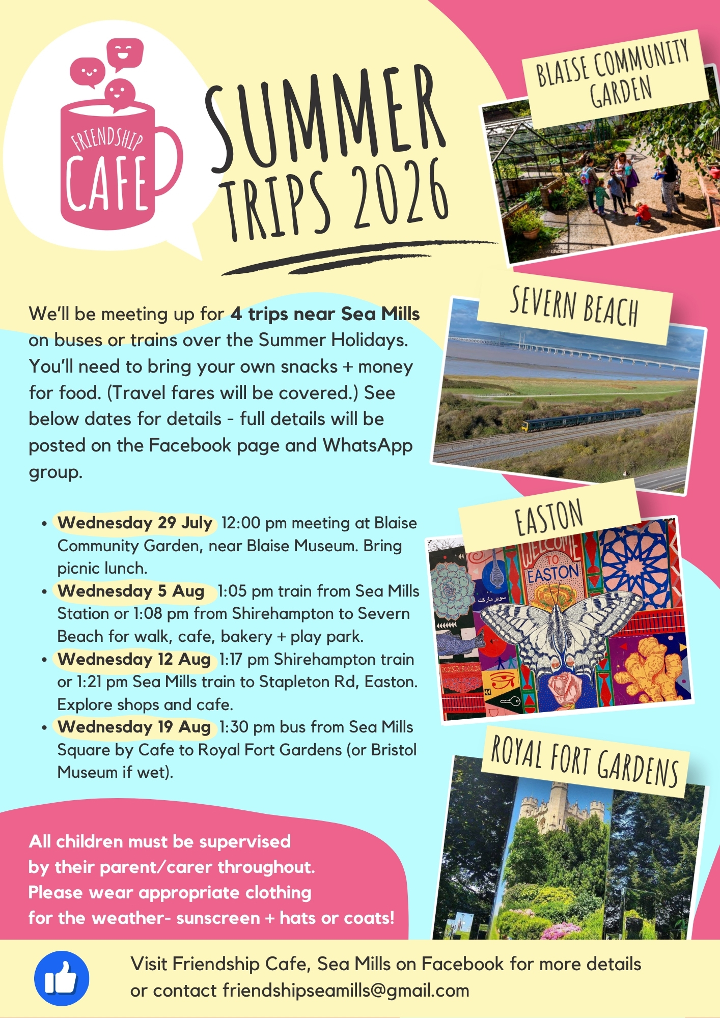 Summer 2026 Friendship Cafe poster (A4) - 1